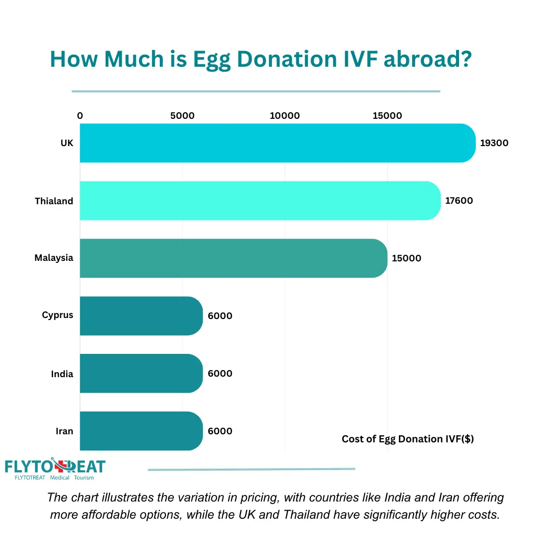 How Much is IVF with Egg Donation Abroad?